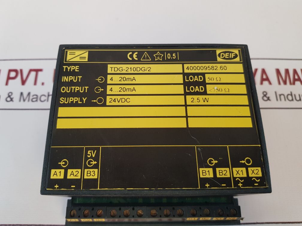 Deif Tdg-210Dg/2 Insulation Amplifier 400009582.60