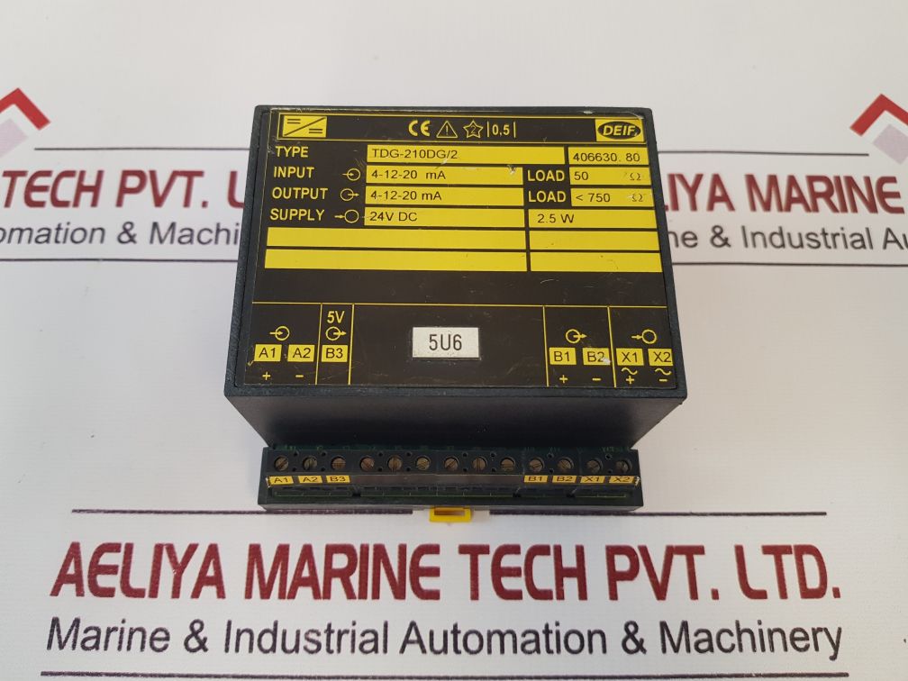 Deif Tdg-210Dg/2 Insulation Amplifier 406630.80
