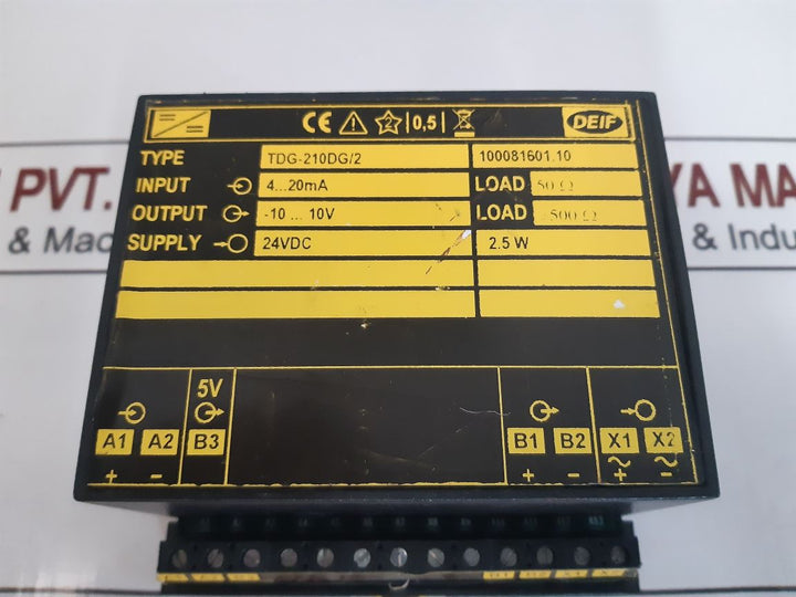 Deif Tdg-210Dg/2 Dc/Dc Converter
