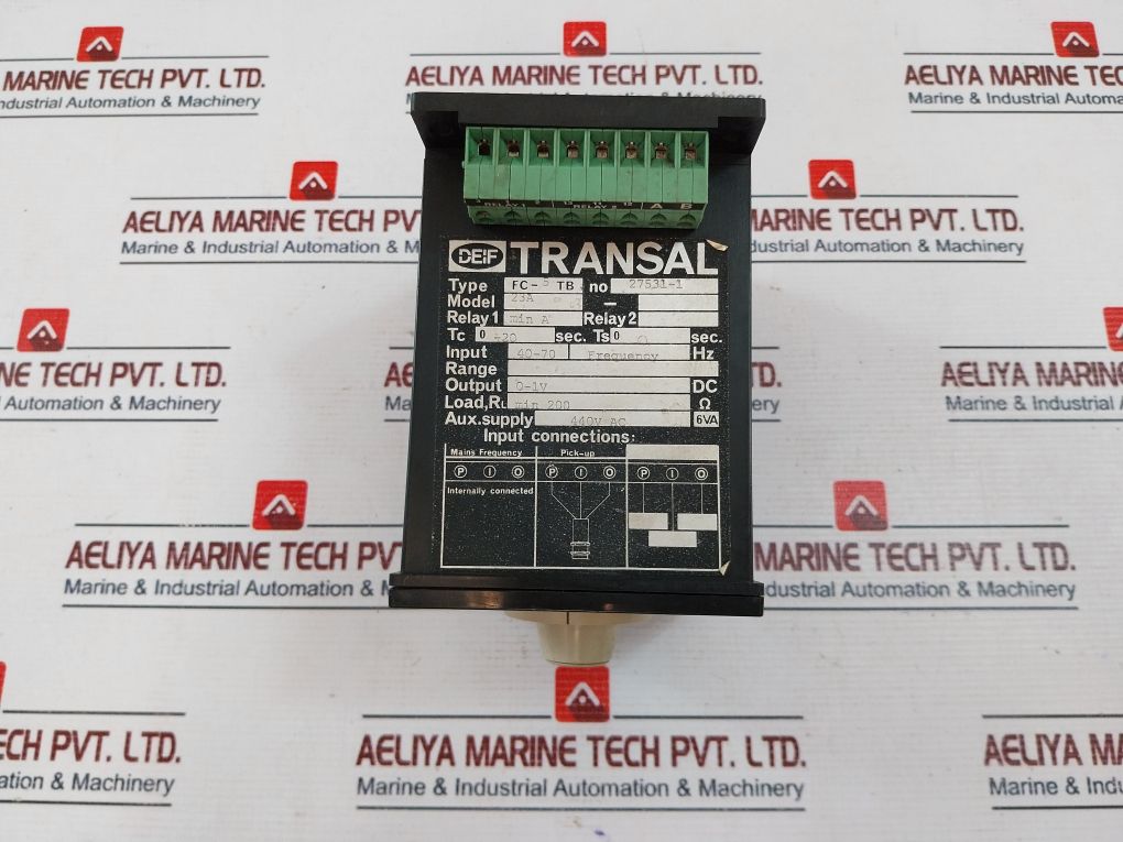 Deif Transal Fc-5 Tb Relay 23A 0-20 Sec