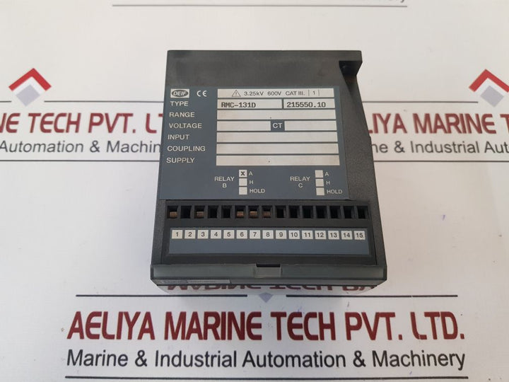 Deif Rmc-131D Differential Current Protection Relay
