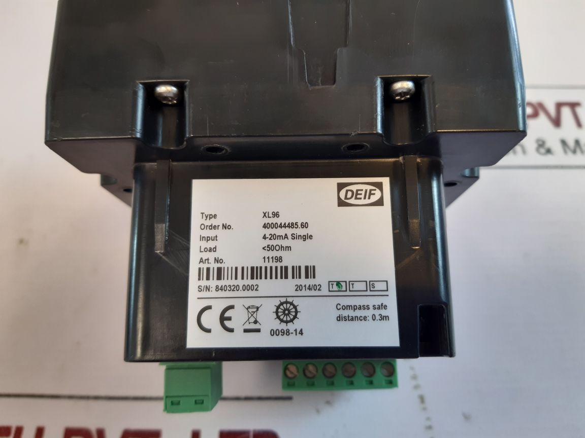 Deif Xl96 Pitch Indicator 400044485.60