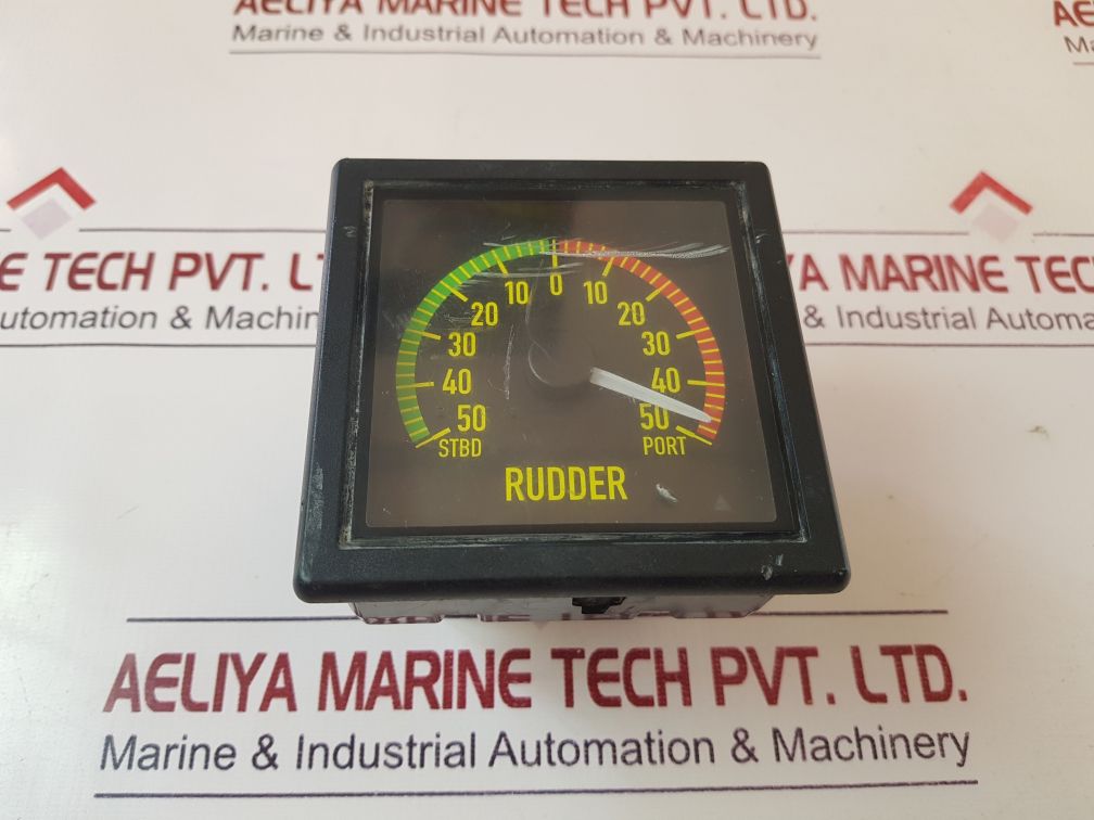 Deif XL96 Rudder Indicator – Marine Steering Display – Aeliya Marine Tech