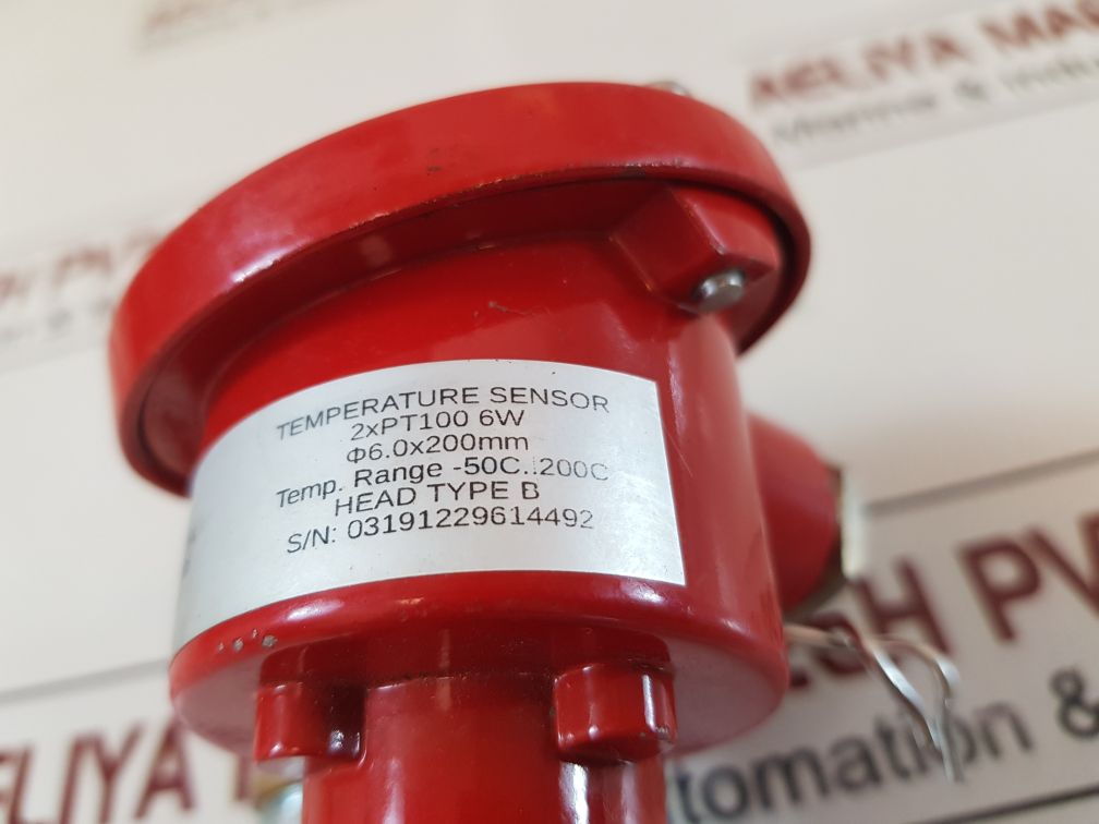 Deka 2xpt100 6w temperature sensor head type b