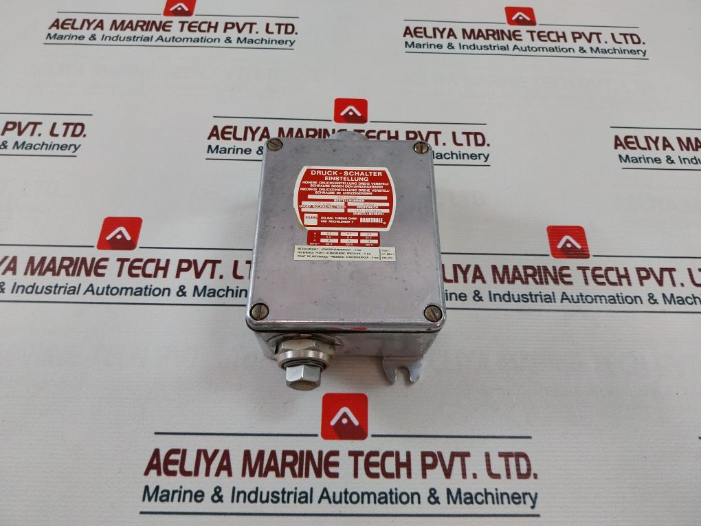 Delaval B2T-h32Ss Pressure Switch Adjustment 331 Bar