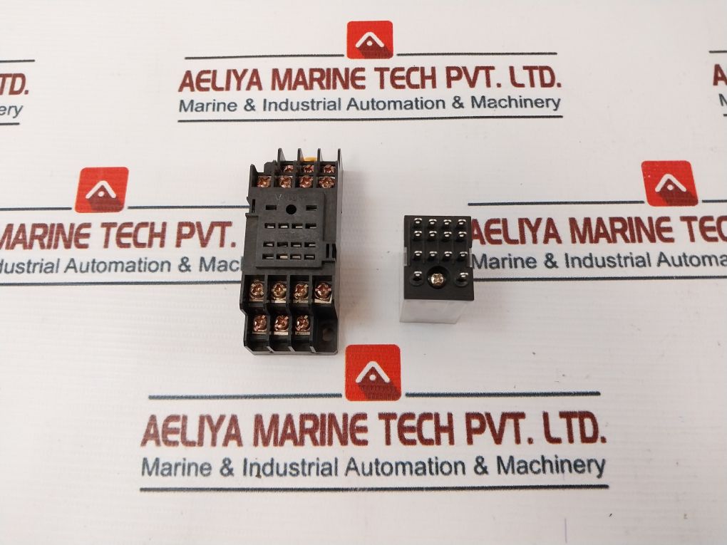 Delixi Cdz9L-54P Relay With Base 3A 240Vac/28Vdc