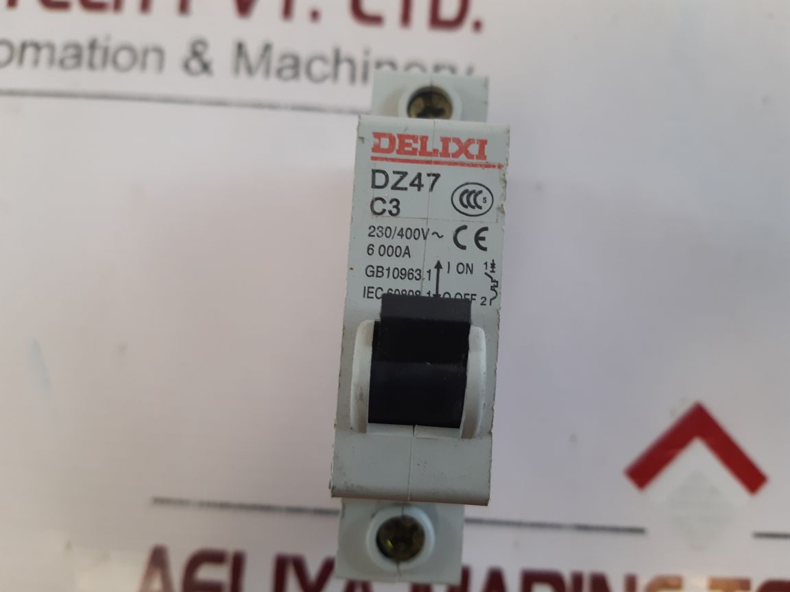 Delixi Dz47 C3 Circuit Breaker