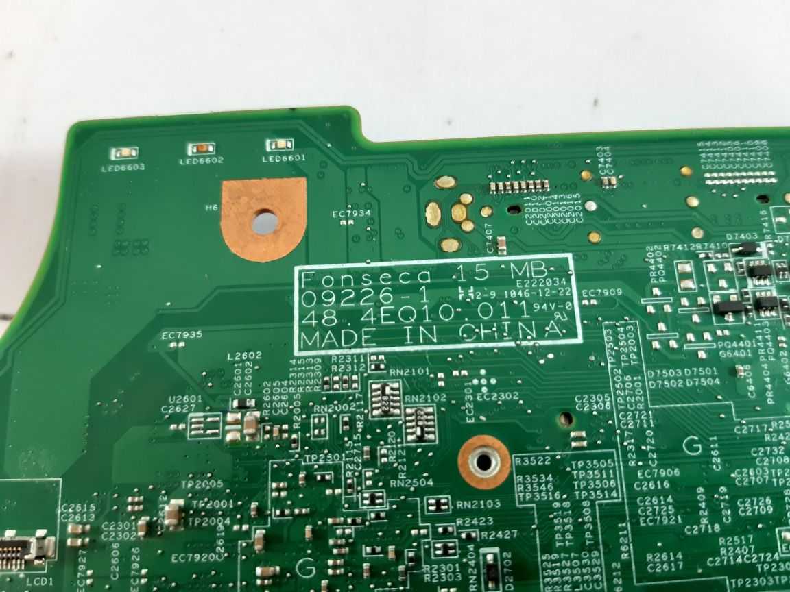 Dell 48.4Eq10.011 Motherboard 48.4Eq10.011 Fonseca 15 Mb