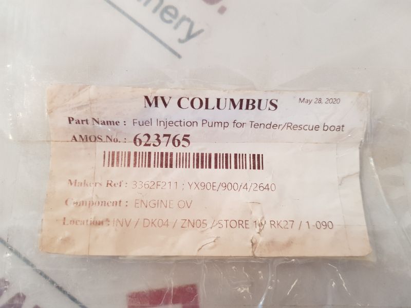 Delphi Des Fuel Injection Pump 475 V3362F213