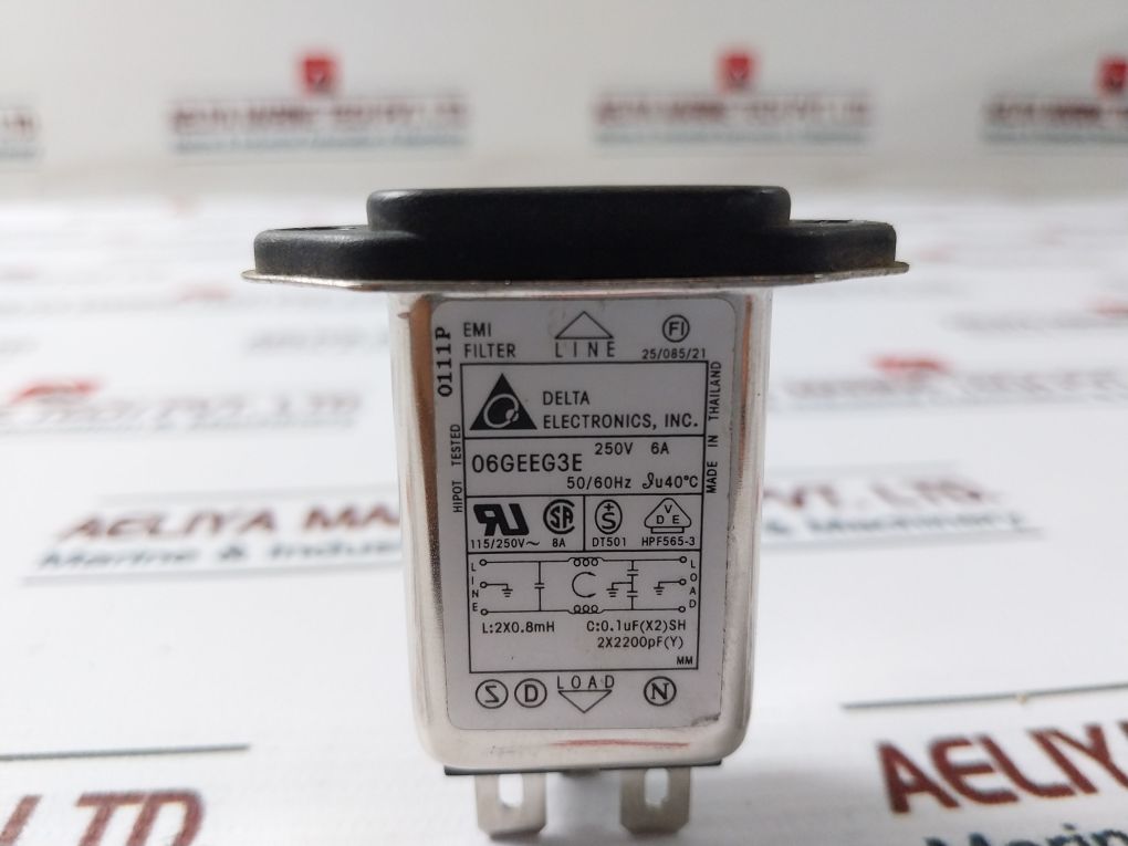 Delta 06Geeg3E Emi Filter