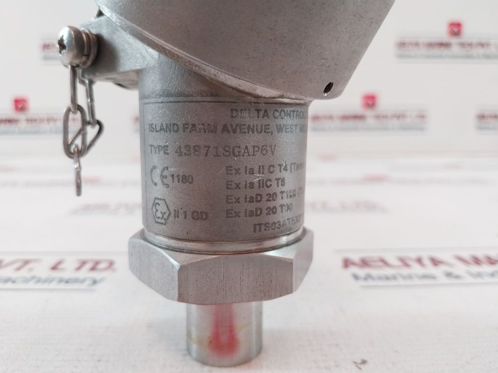 Delta Controls 387 43871Sgap6V Pressure Transmitter