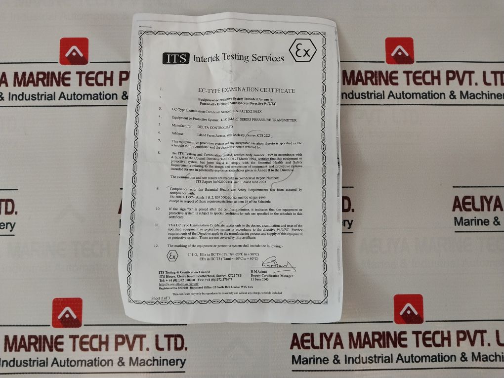 Delta Controls 43871Rdep610000F3