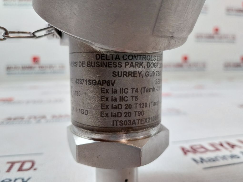 Delta Controls 43871Sgap6V Pressure Transmitter 15000 Psi