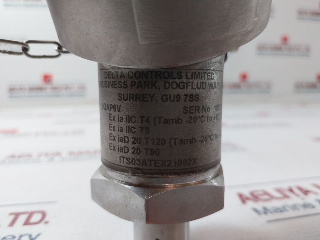 Delta Controls 43871Sgap6V Pressure Transmitter 15000 Psi