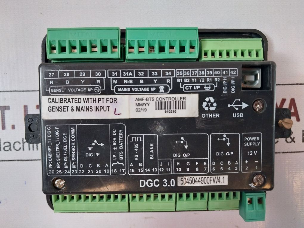 Delta Dgc 3.0 Amf-bts Controller