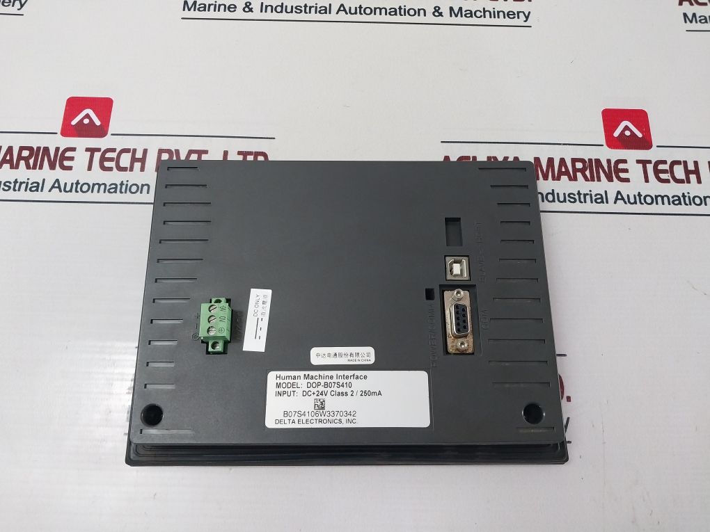 Delta Dop-b07S410 Human Machine Interface 24V Dc