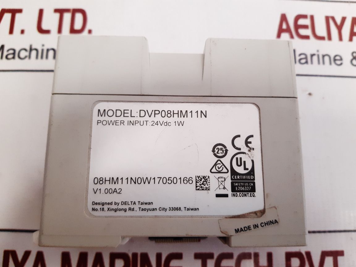 Delta Dvp08Hm11N Extention Module 24V Dc 1W