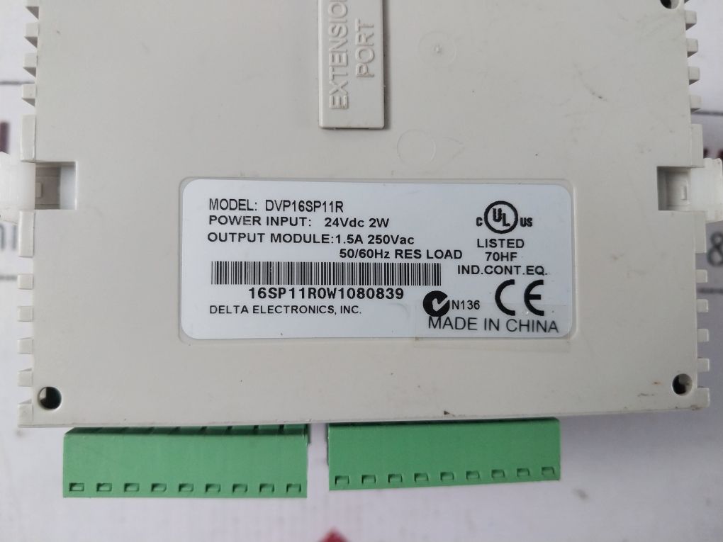 Delta Electronics Dvp16Sp11R I/O Module