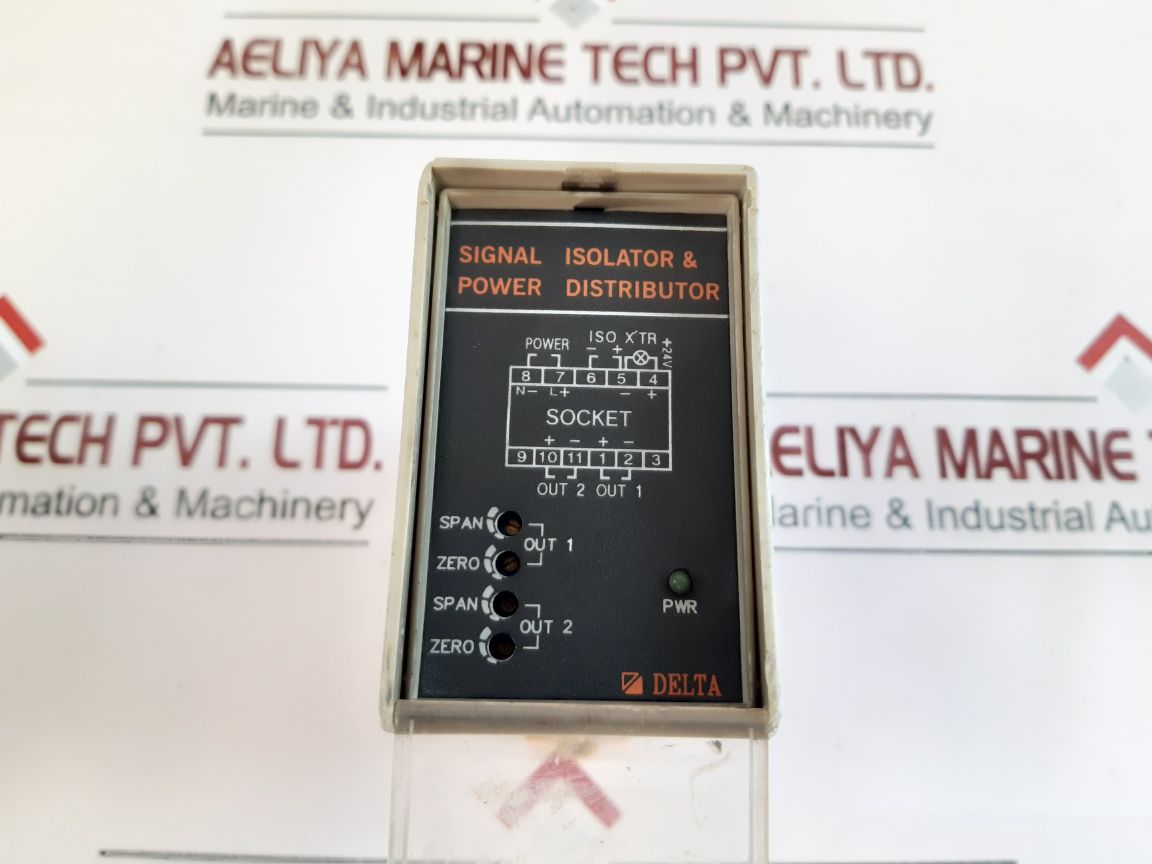 Delta Dwip-77-1 Signal Isolator & Power Distributor