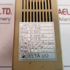 Delta Dwtc-17G1-u T/C Converter