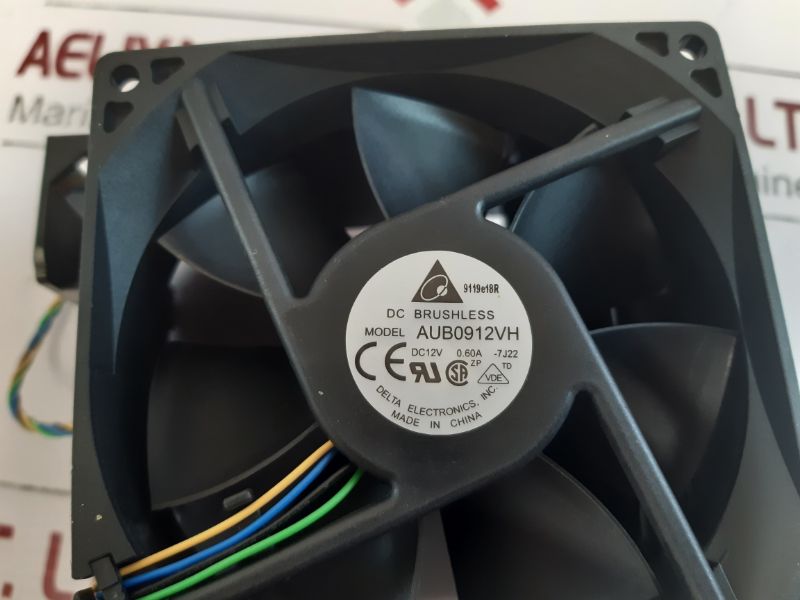 Delta Electronics Aub0912Vh Cooling Fan 435452-001,Rev. D. D
