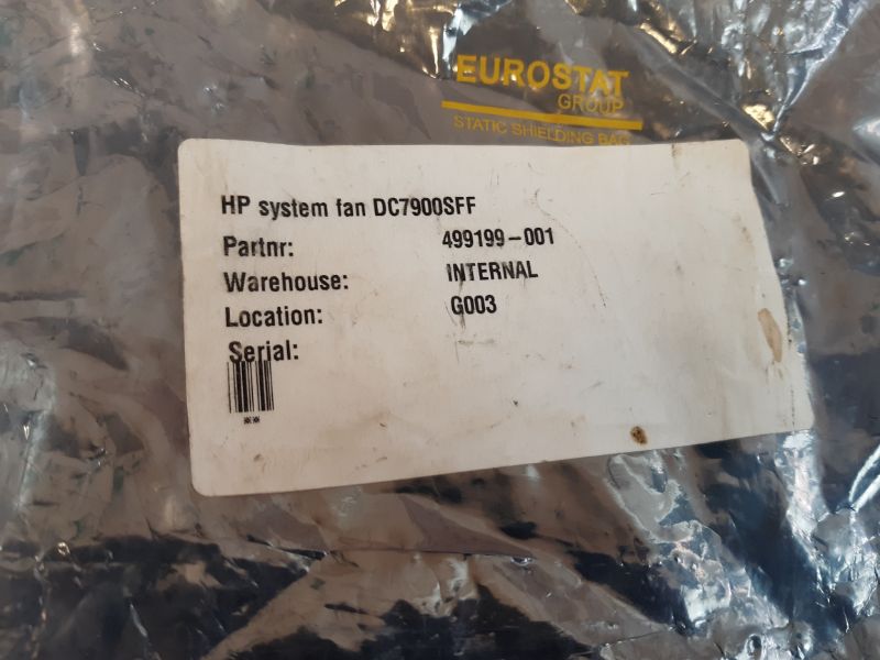 Delta Electronics Aub0912Vh Cooling Fan 435452-001,Rev. D. D
