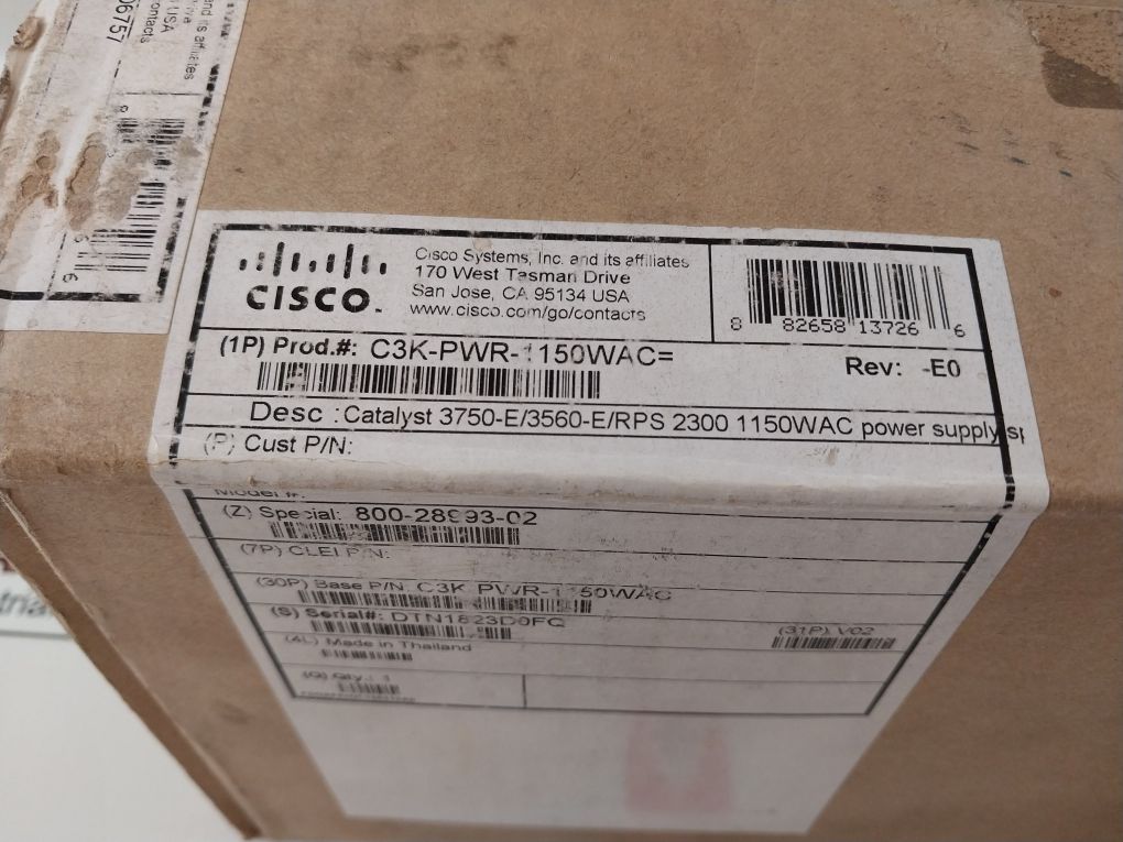 Delta Electronics C3K-pwr-1150Wac Switching Power Supply