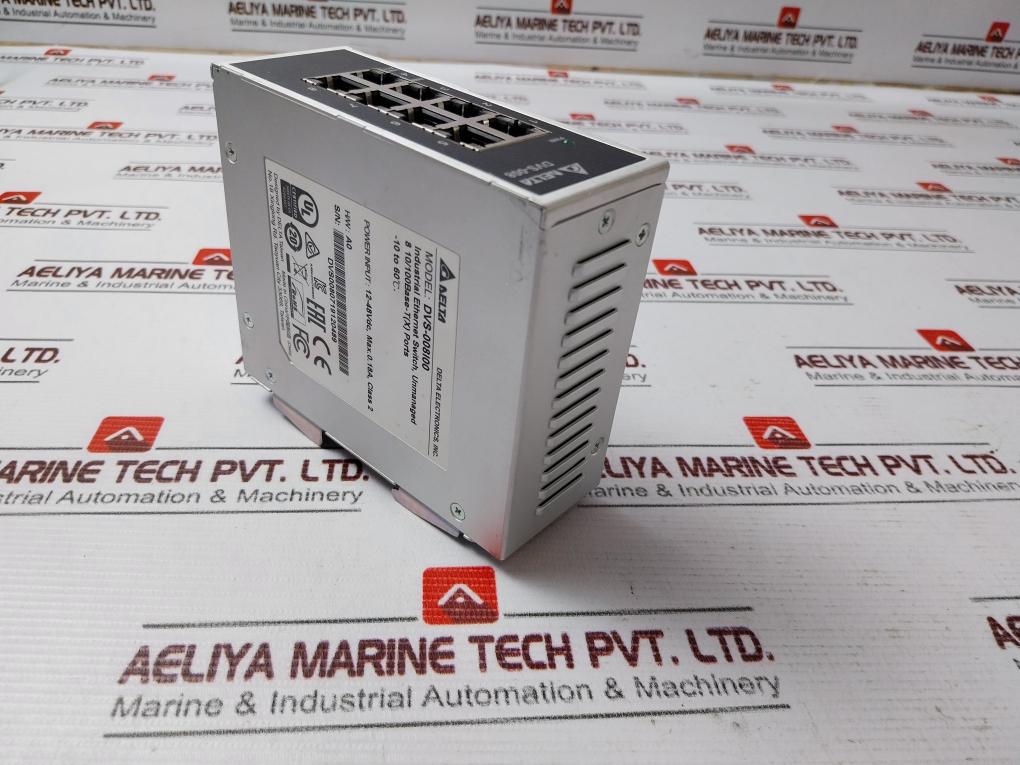 Delta Electronics Dvs-008I00 Ethernet Switch 12-48Vdc