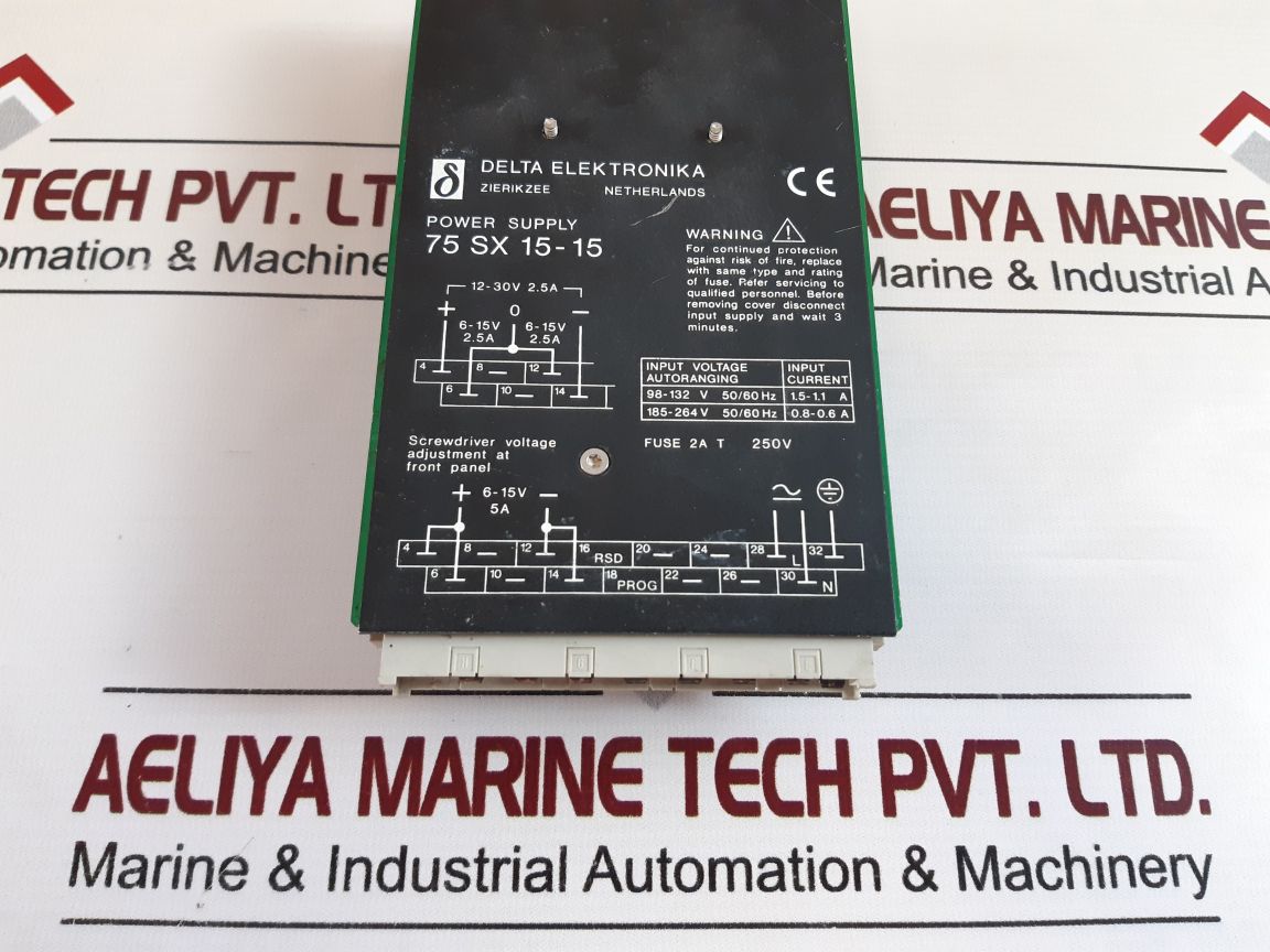 Delta Elektronika 75 Sx 15-15 Power Supply
