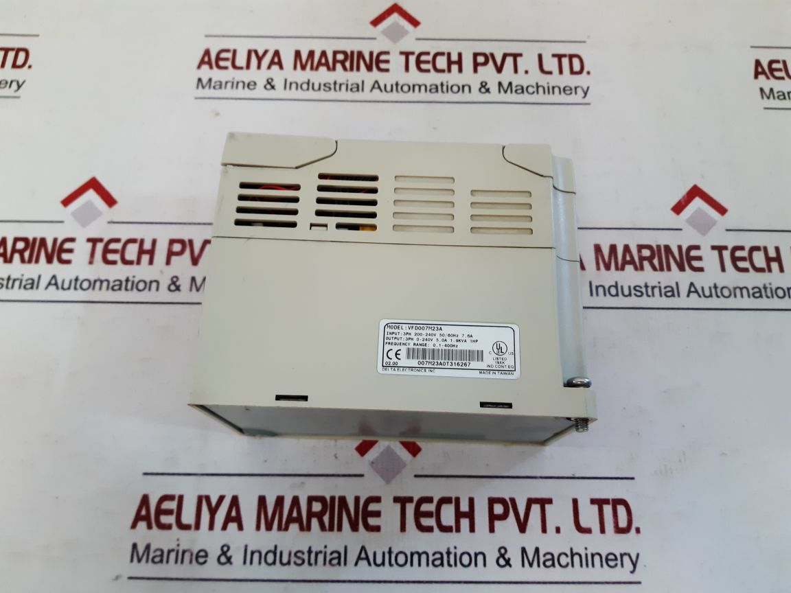Delta Vfd007M23A Inverter 0.75Kw