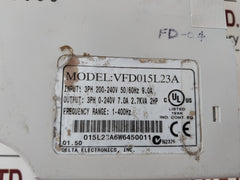 Delta Vfd015L23A Inverter/ Frequency Converters Vfd-l 1-400Hz