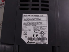Delta Vfd220C43A Inverter Frequency 3 Phase Converter Ip20