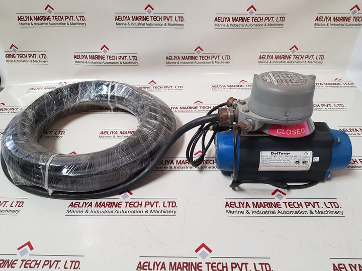 Deltech Deltorq Da Pneumatic Valve Actuator With Quartz Qx33K03Sdm Positioner