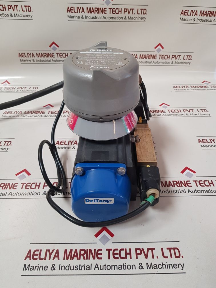 Deltech Deltorq Da Pneumatic Valve Actuator With Quartz Qx33K03Sdm Positioner