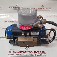 Deltech Deltorq Da Pneumatic Valve Actuator With Quartz Qx33K03Sdm Positioner