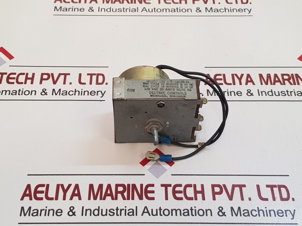Deltrol Controls 138 Timer Motor 120 Vac 20 Amps 50/60 Hz