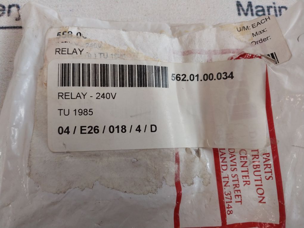 Deltrol Controls 275T102A240A S155D Relay