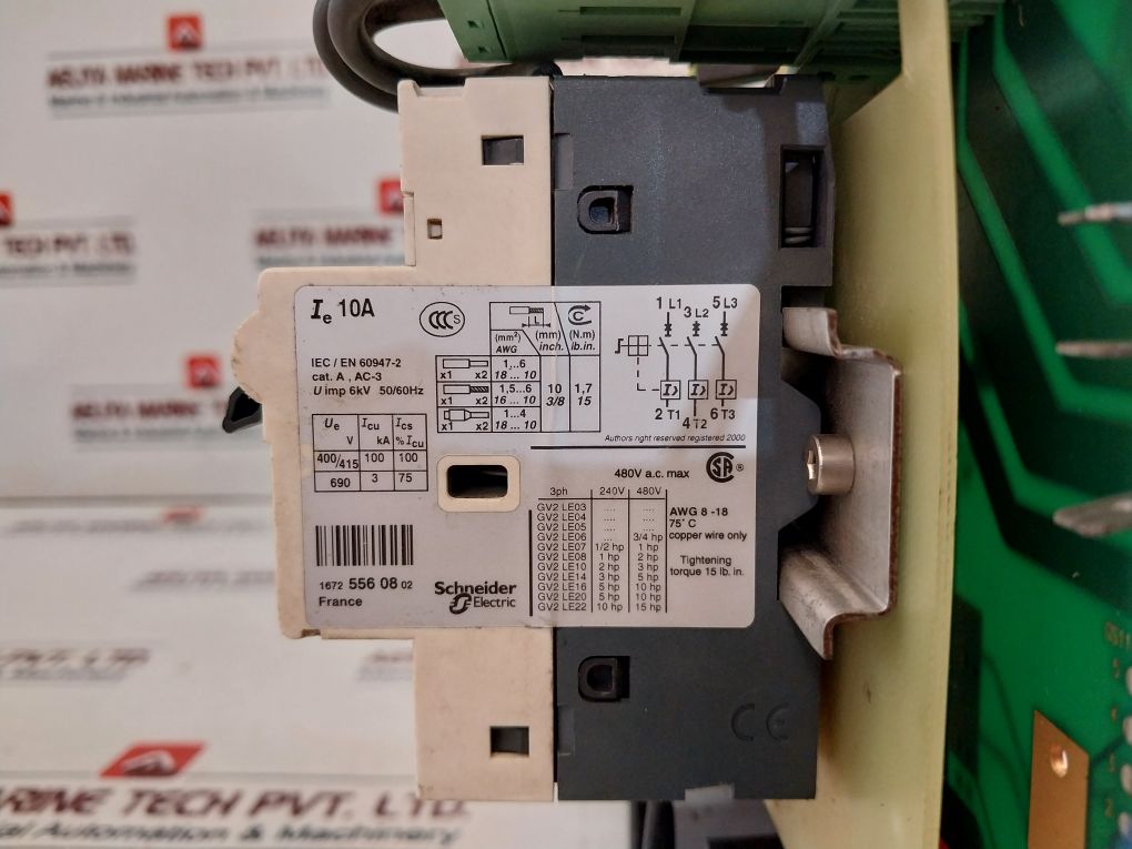 Demag 71946345-03.400 Contactor Control Board 94V-0