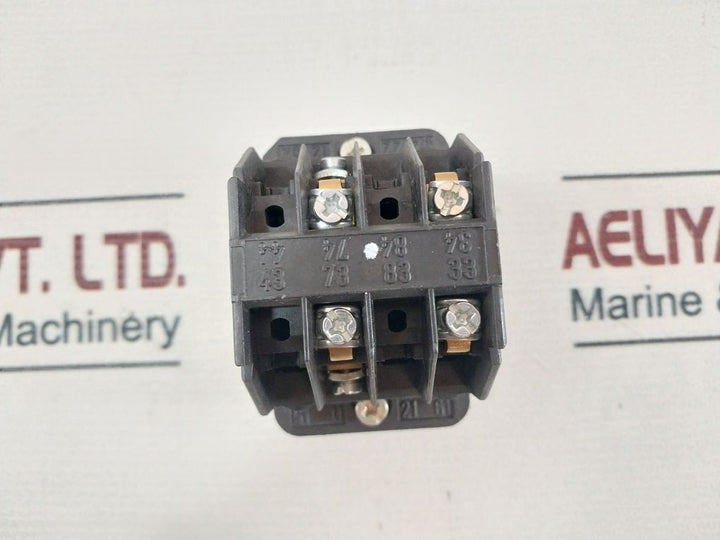 Demag 87455044 Contact Block 25A Ac15