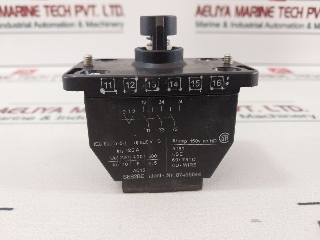 Demag 87455044 Contact Block 25A Ac15
