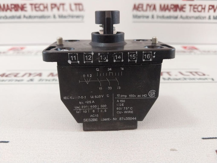 Demag 87455044 Contact Block 25A Ac15