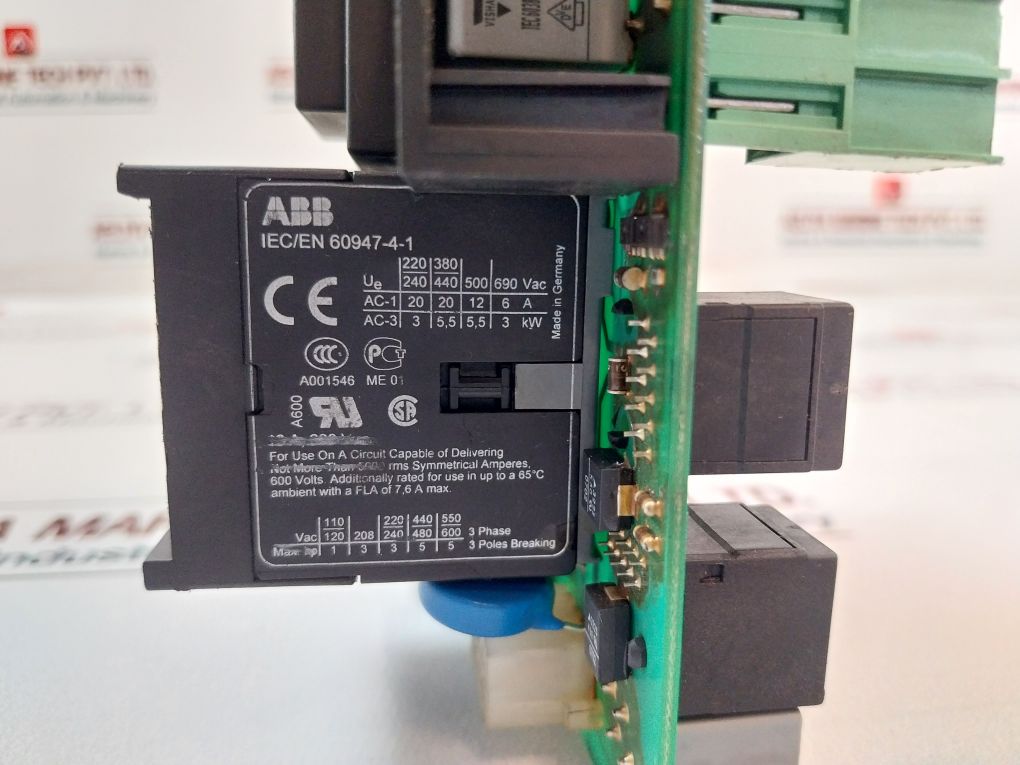 Demag Bs V05 72002145 Control Board 16A 600 Vac