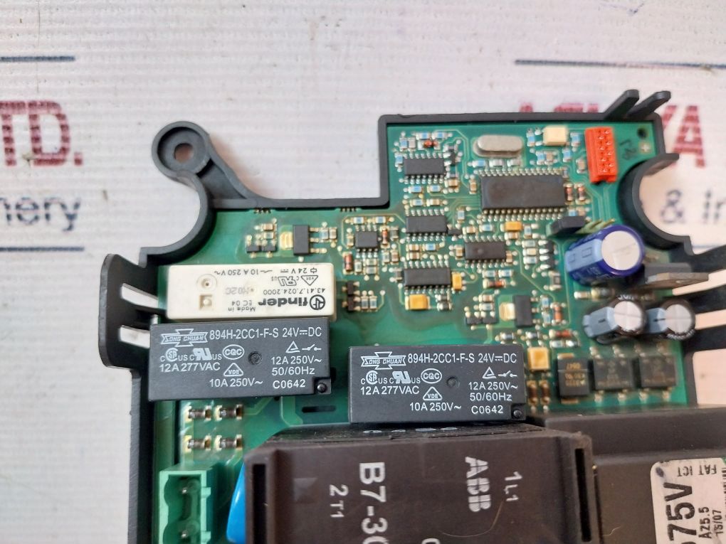 Demag Bs V05 72002145 Control Board 600 Vac