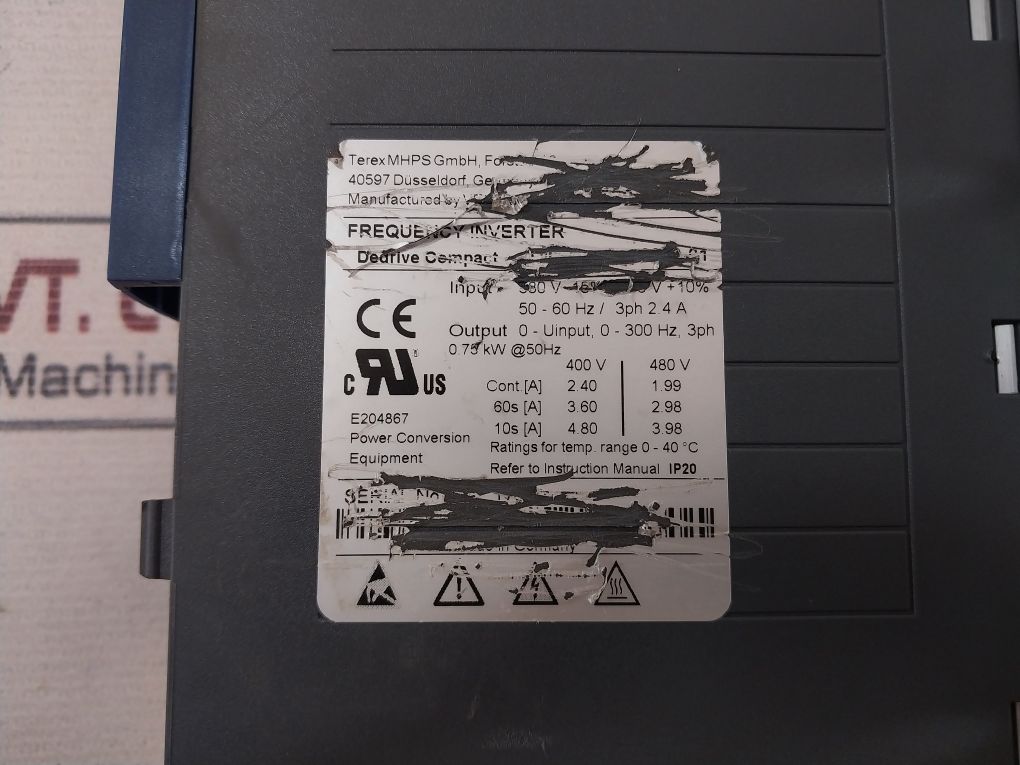 Demag Dedrive Compact Frequency Inverter