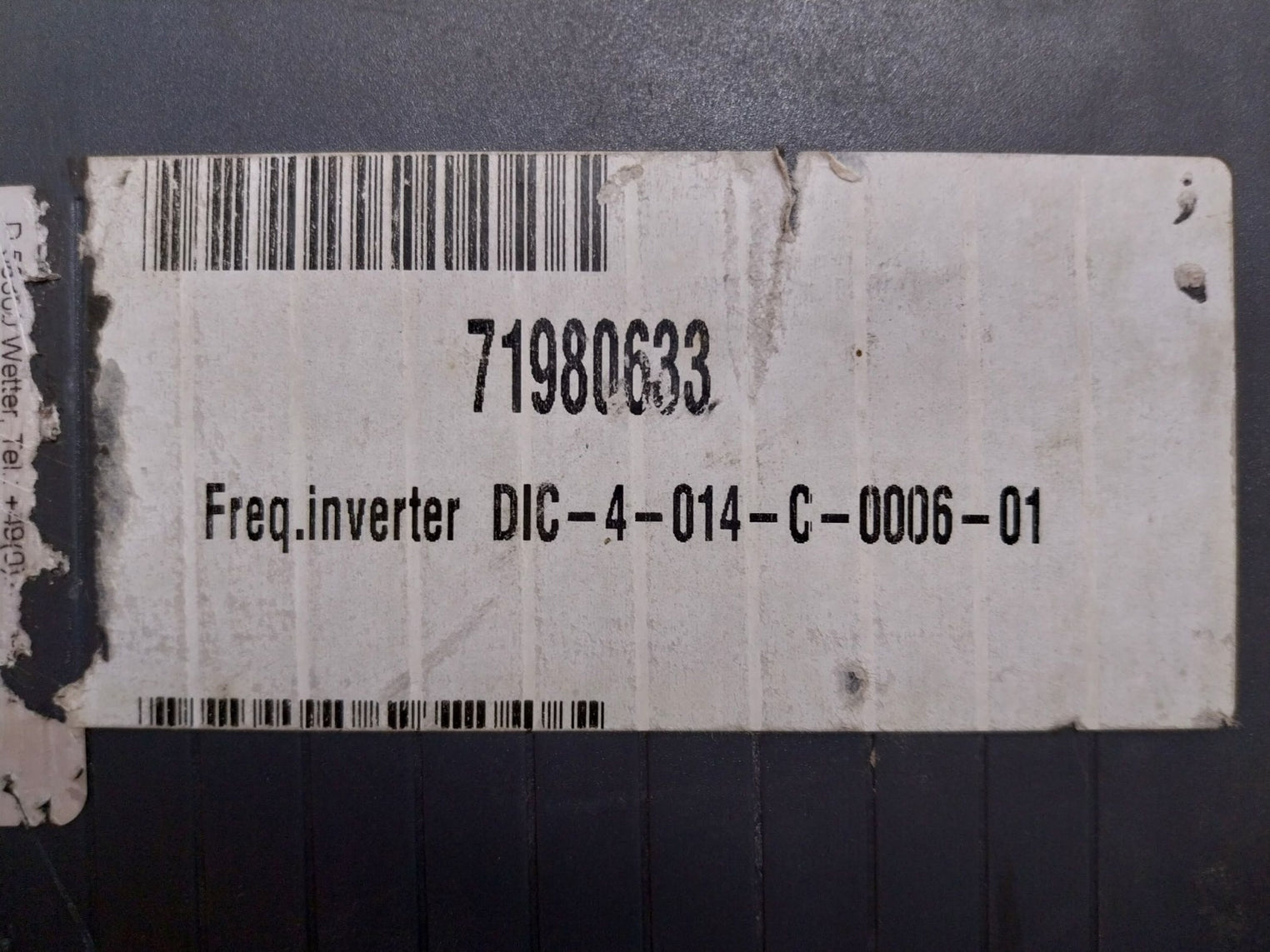 Demag Dic-4-014-c-0006-01 Frequency Inverter 71980693