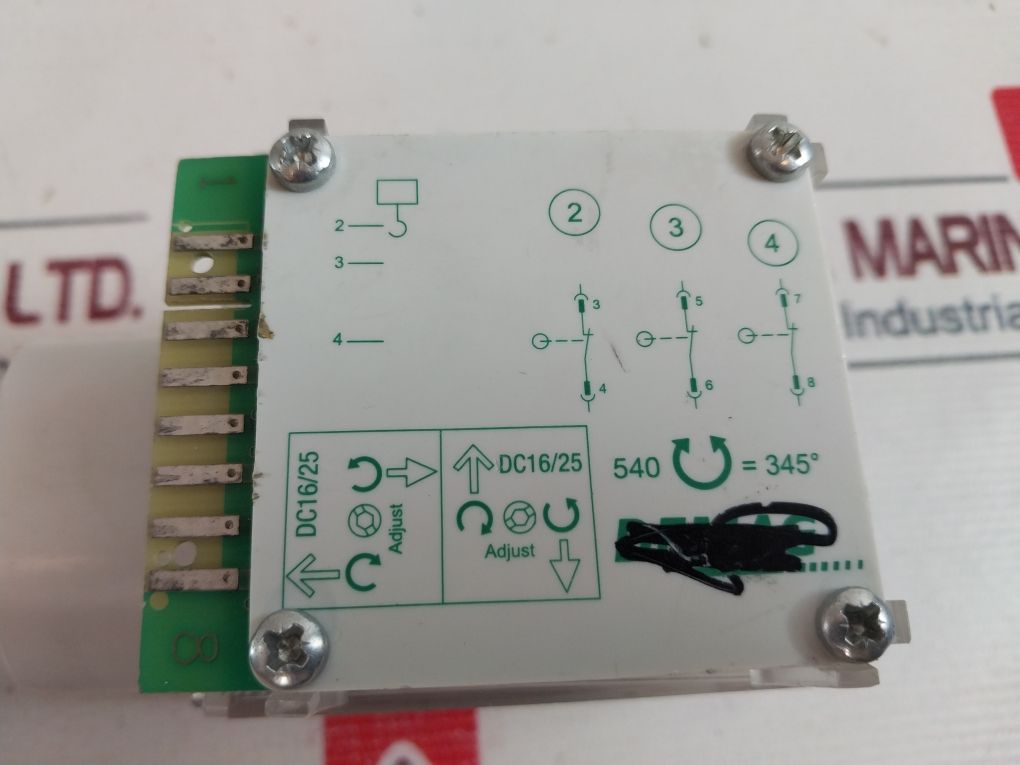 Demag Sgg 3-540 Limit Switch E207645