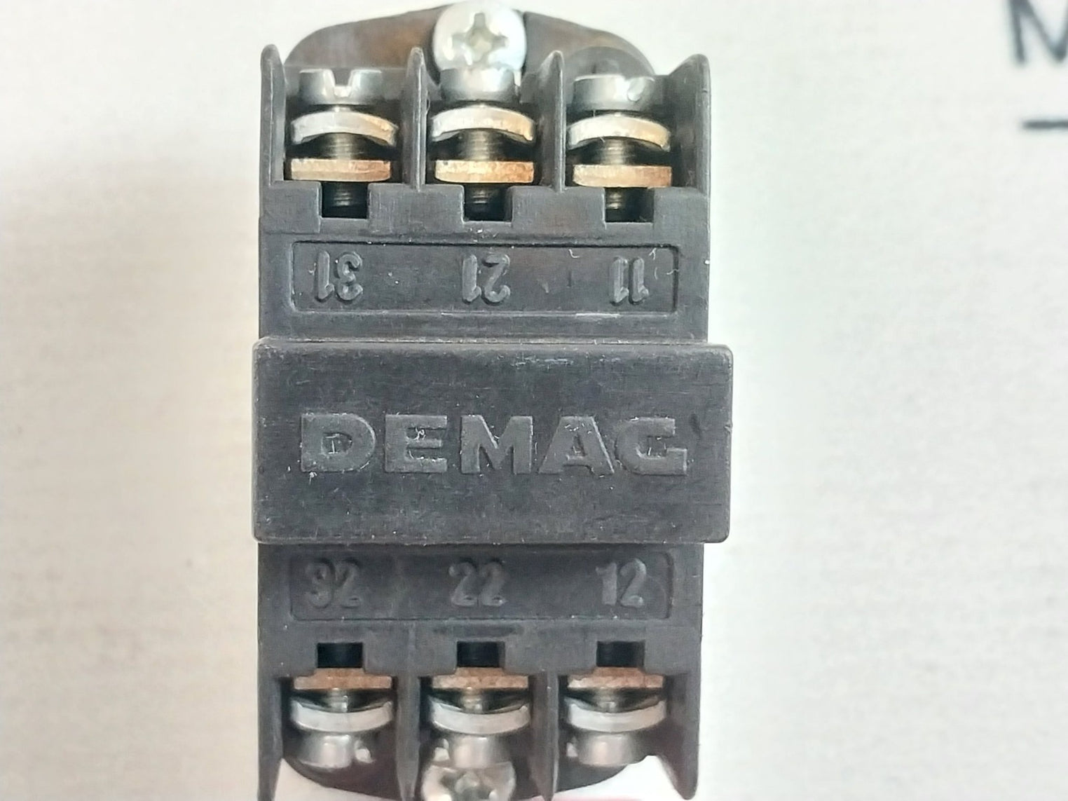 Demag Vde 0660 Double Switching Element 500V Ac