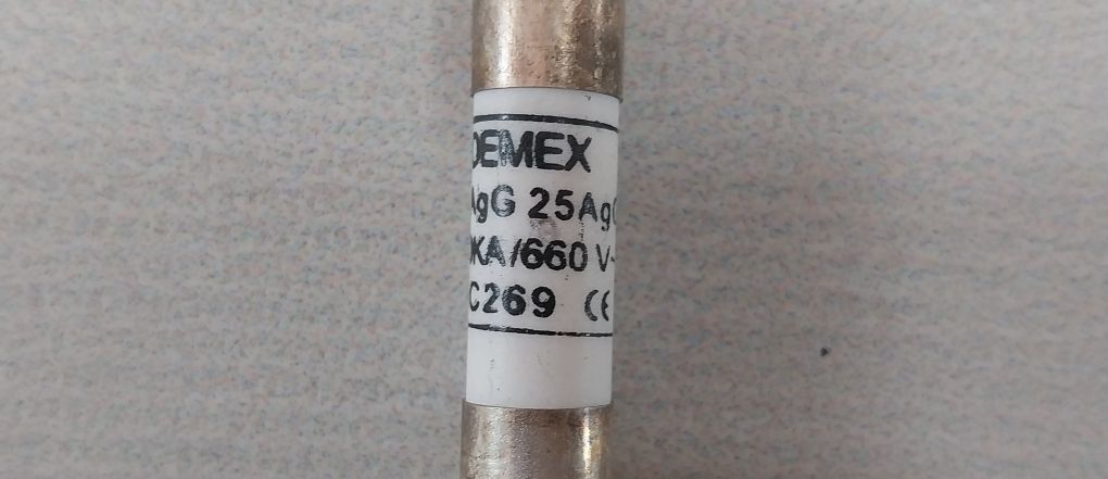 Demax Iec 269-2-1 Cylindrical Fuse 10X38 100Ka/660V