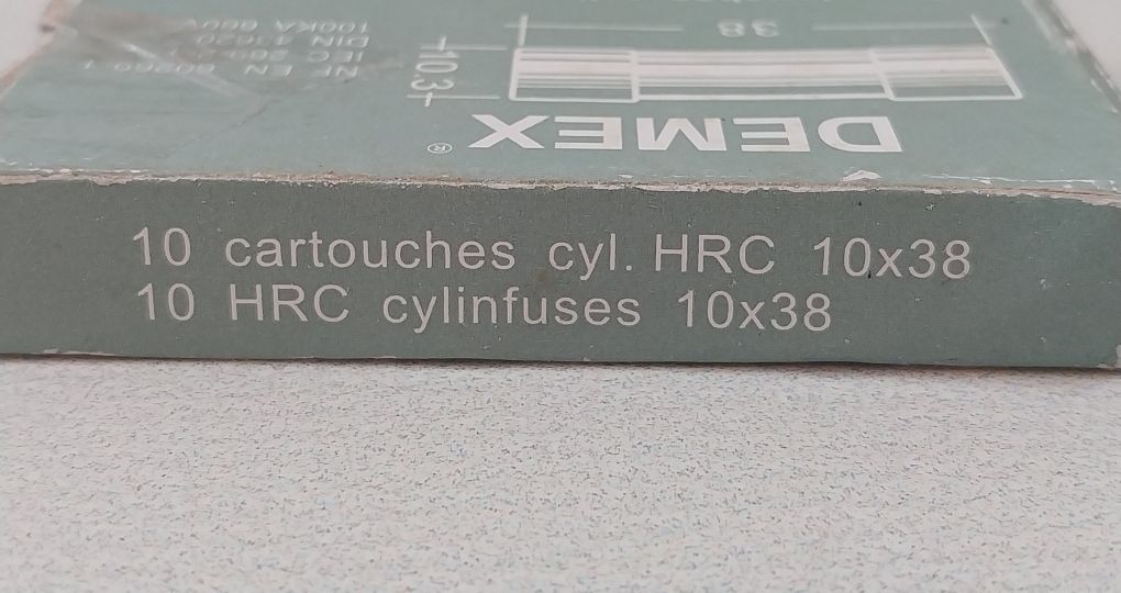 Demax Iec 269-2-1 Cylindrical Fuse 10X38 100Ka/660V