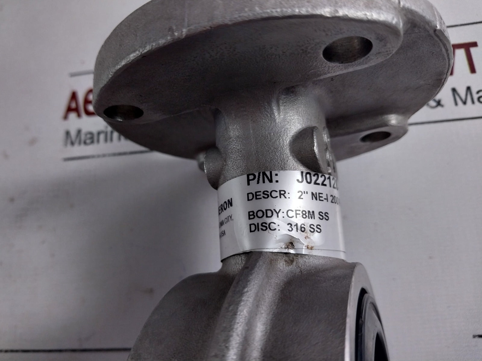 Demco J022128-1822311 Butterfly Valve 2” Ne-i 200 Psi